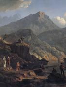 John Knox Landscape with Tourists at Loch Katrine China oil painting art